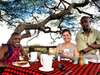 Emma Harrop - In the Selenkay Reserve adjacent to Amboseli with the Porini team.